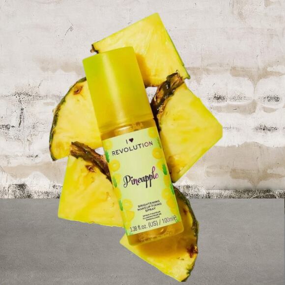 Revolution Other - I Heart Revolution Pineapple Brightening Fixing Spray NEW